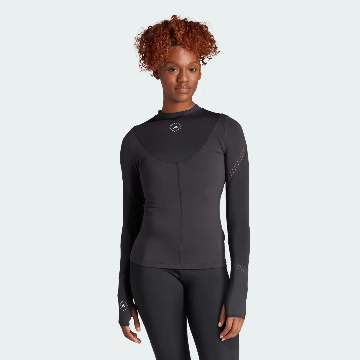 Adidas by Stella McCartney TruePurpose Training Long Sleeve Long-Sleeve Top. 2