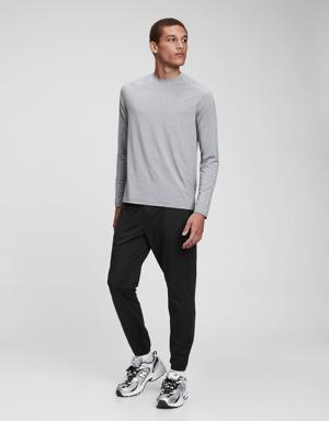 Gap Fit Knit Recycled Polyester Training Joggers black