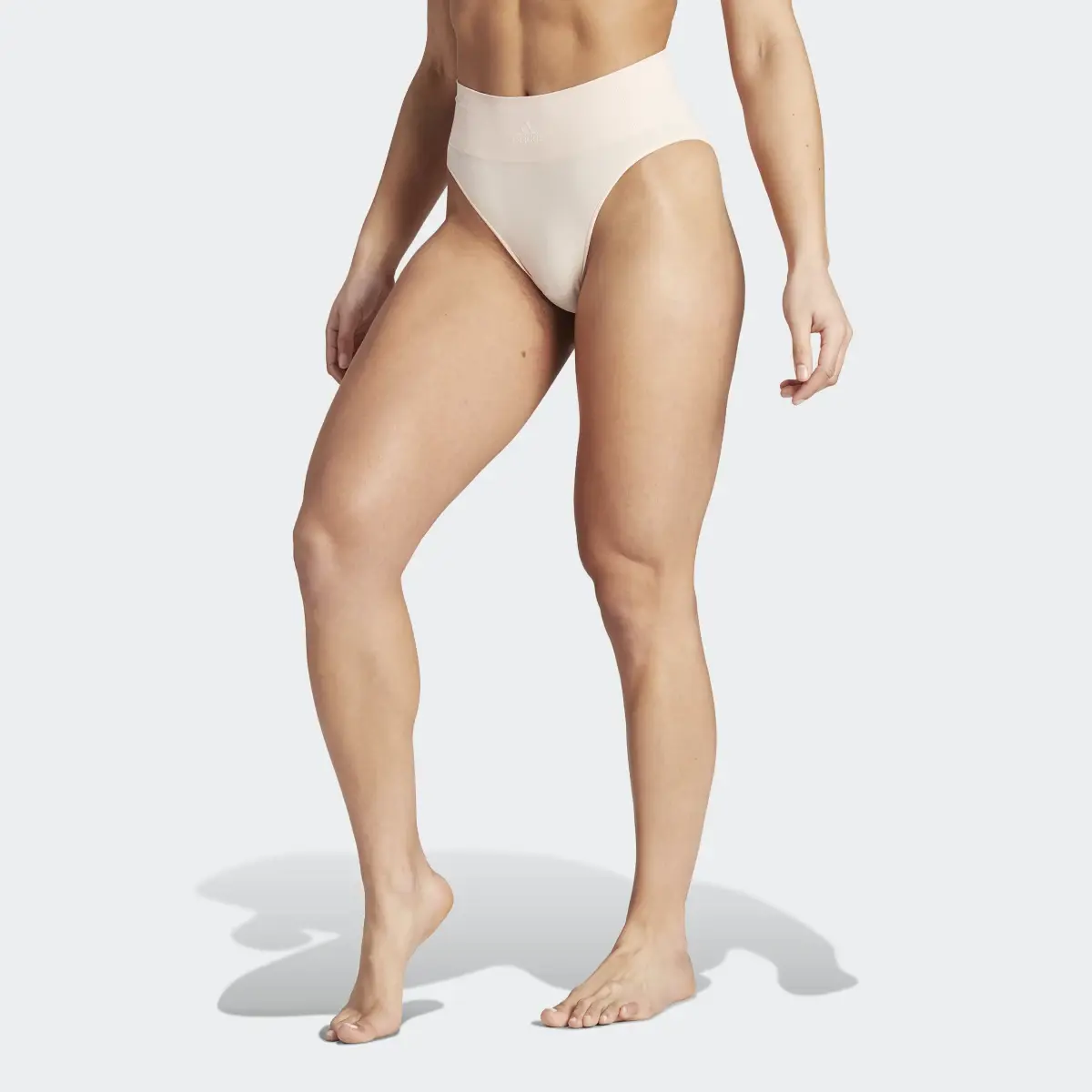 Adidas Active Seamless Micro-Stretch Hi-Leg Underwear. 1