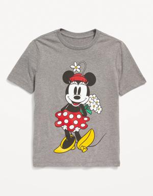 Disney© Minnie Mouse Gender-Neutral T-Shirt for Kids gray