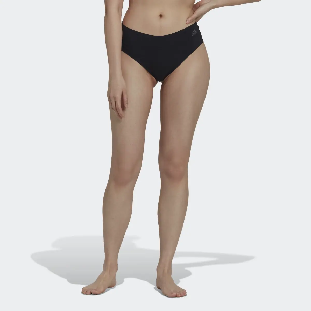 Adidas Active Micro-Flex Cheeky Hipster Underwear. 1