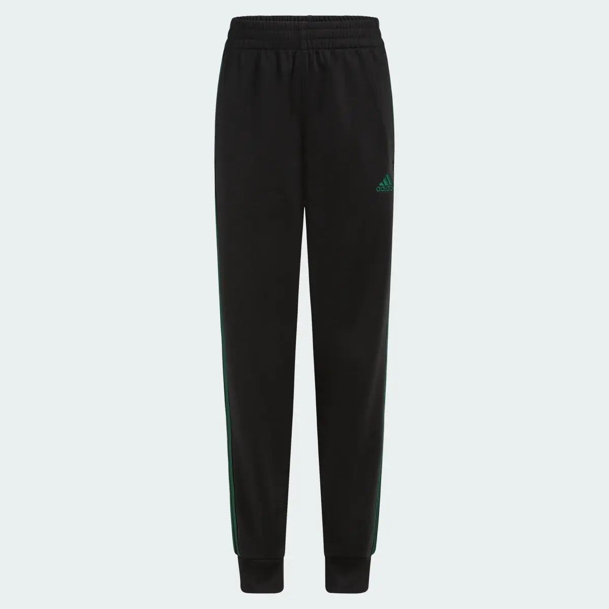 Adidas Elastic Waistband Classic 3-Stripe Tricot Joggers. 3