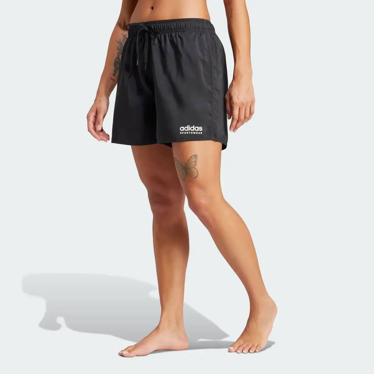 Adidas Branded Beach Shorts. 1