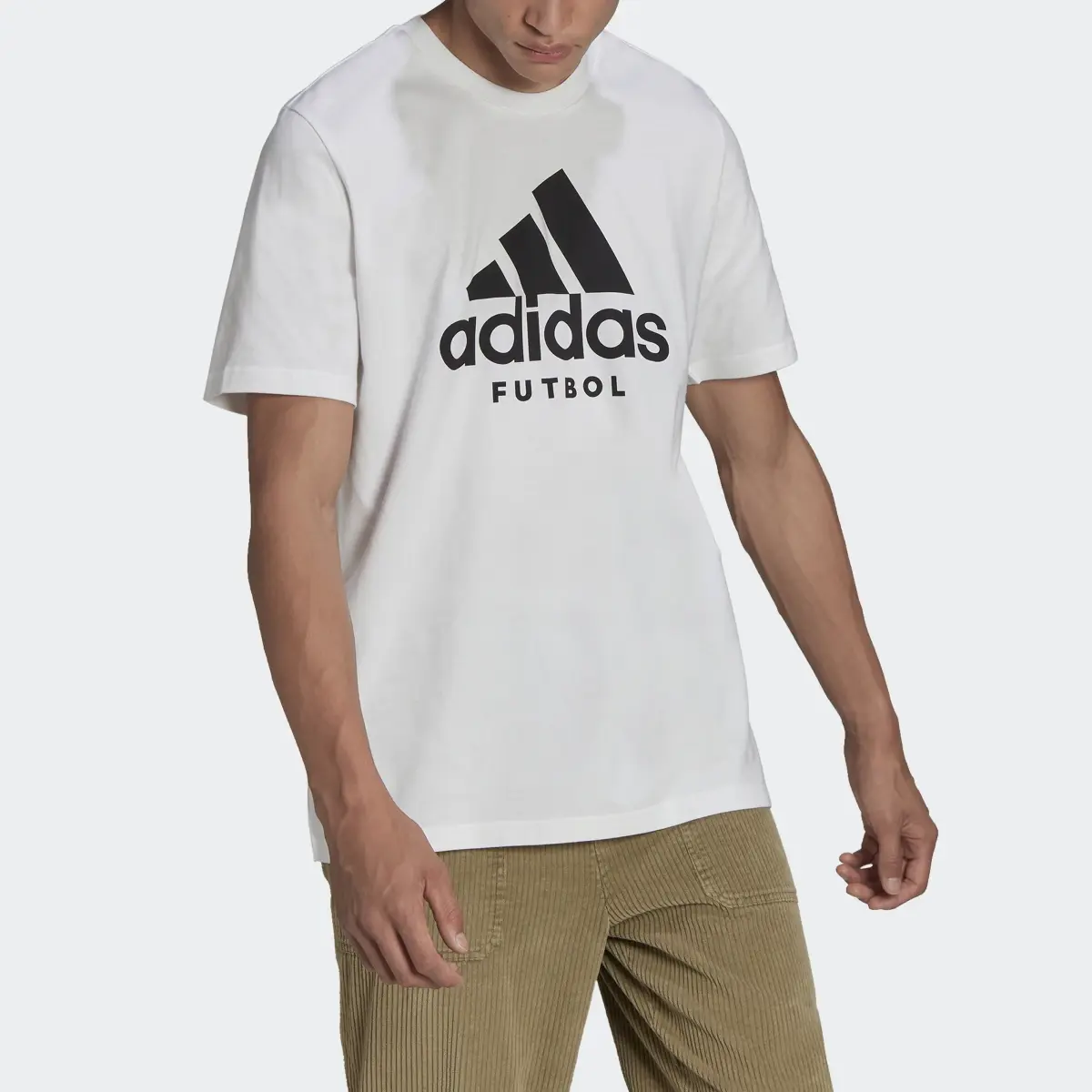 Adidas Playera Futbol Logo. 1