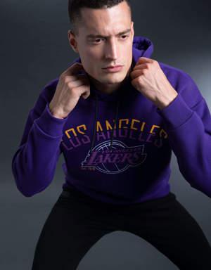 Fit NBA Los Angeles Lakers Comfort Fit Kapüşonlu Sweatshirt