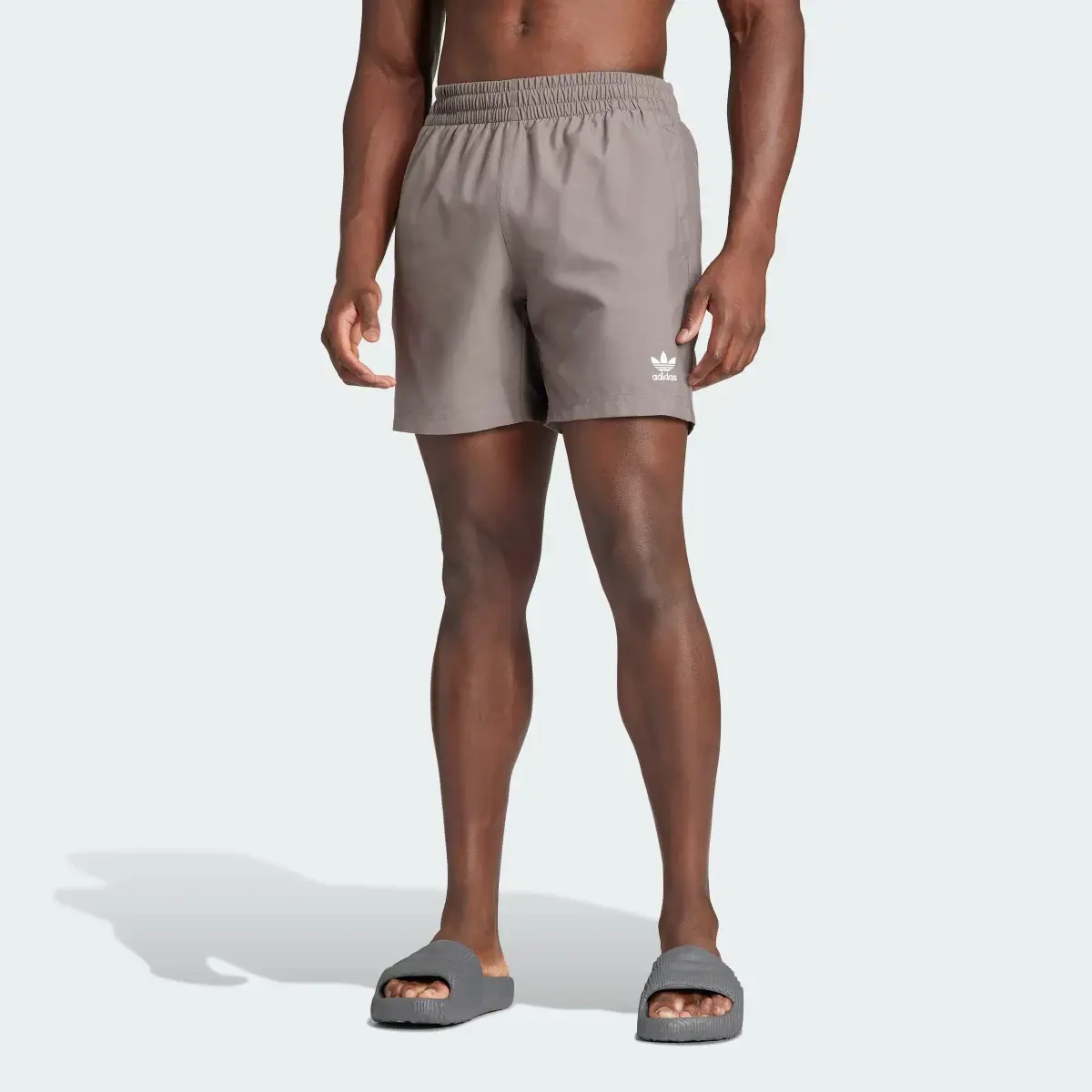 Adidas Adicolor Essentials Solid Swim Shorts. 1