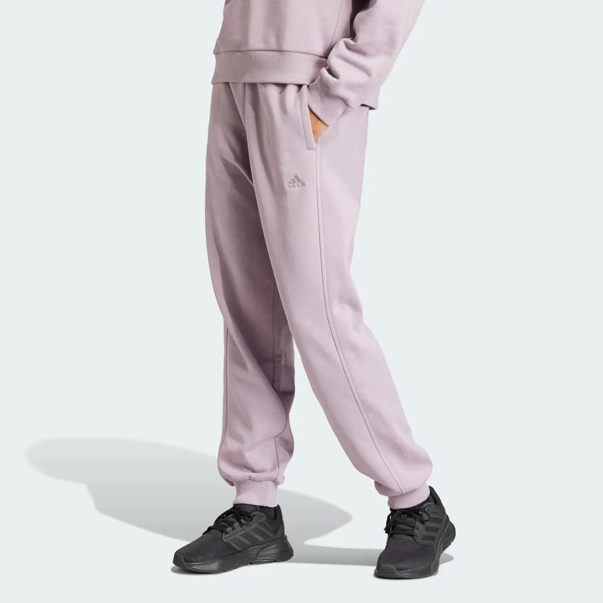 Adidas ALL SZN Fleece Loose Pants. 1