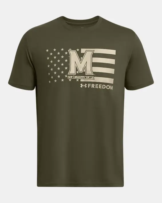 Under Armour Men's UA Freedom Performance Cotton Collegiate T-Shirt. 3