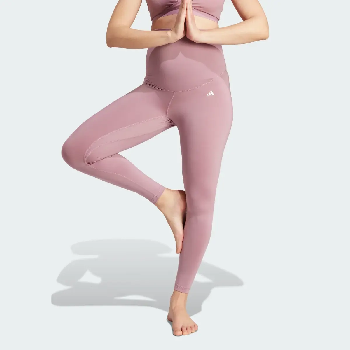 Adidas Leggings 7/8 da yoga (Maternity). 1