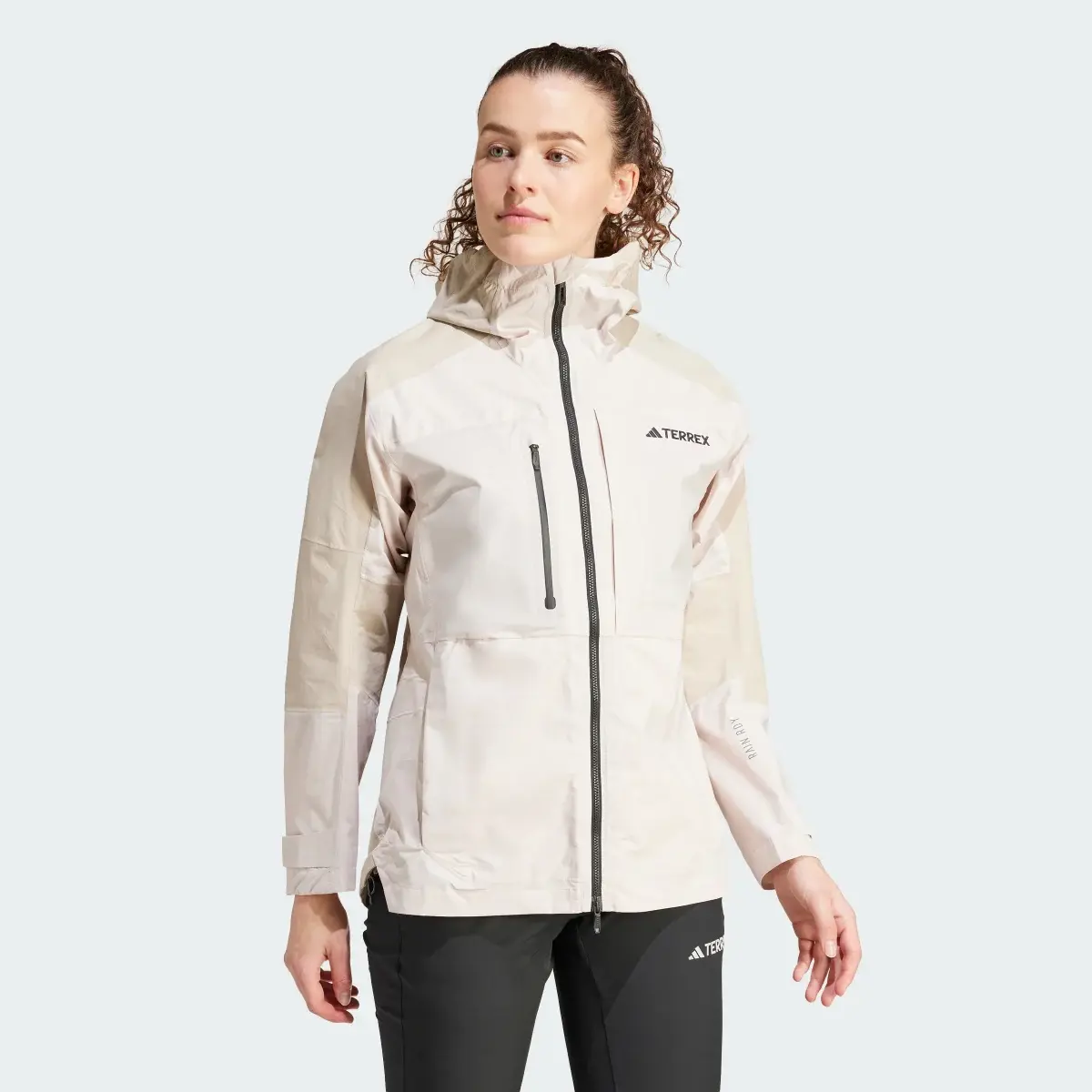 Adidas Terrex Xploric RAIN.RDY Hiking Jacket. 2