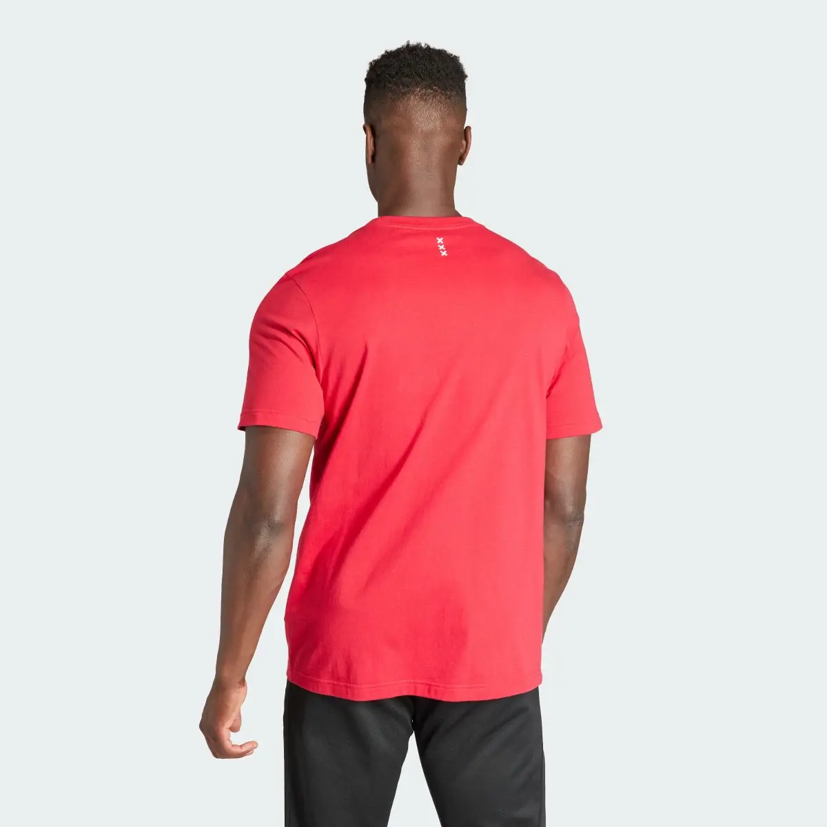 Adidas Ajax Essentials Trefoil T-Shirt. 3