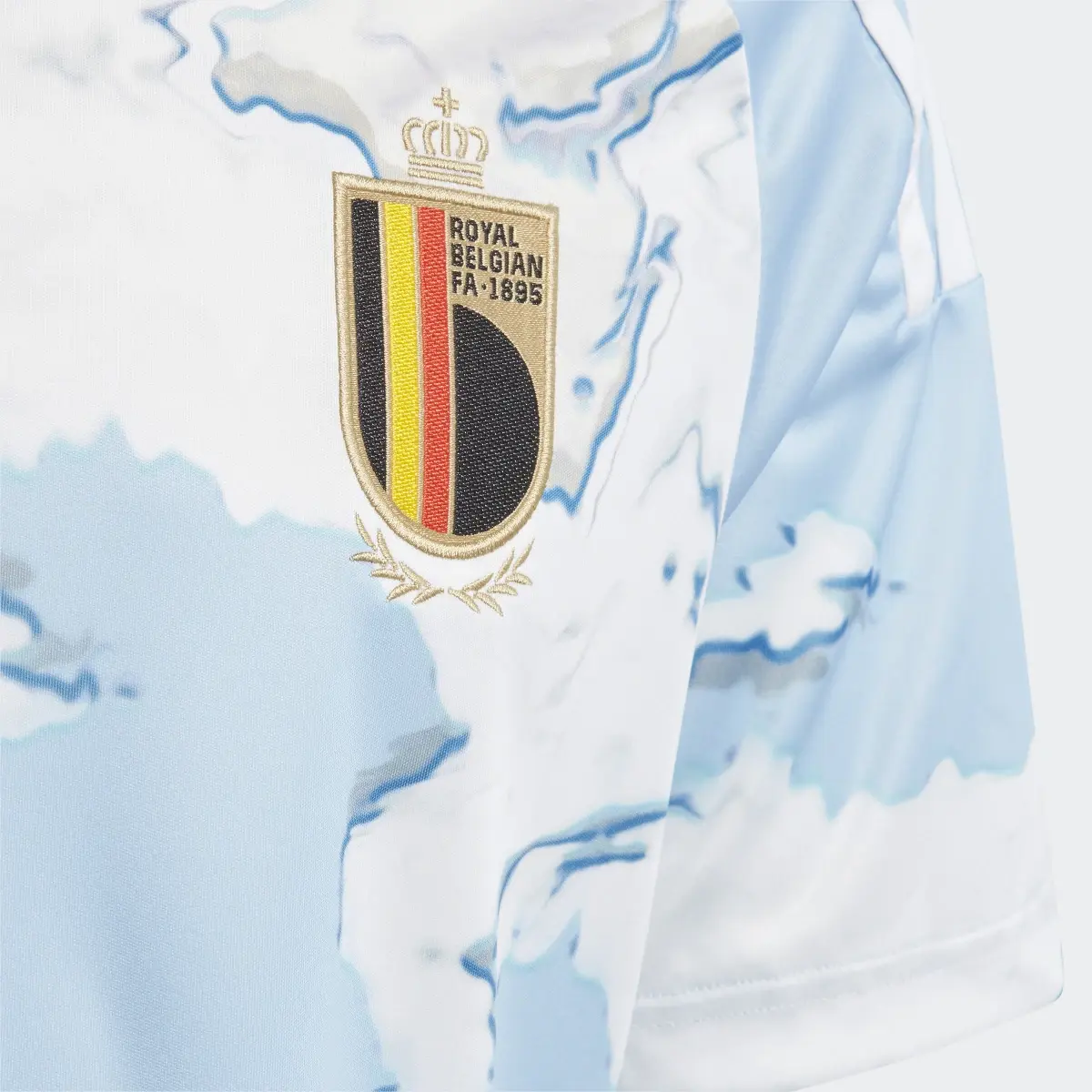 Adidas Belgium Women's Team 23 Away Jersey. 3