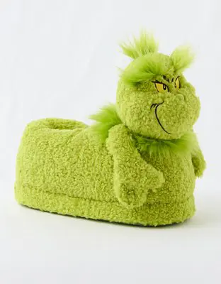 American Eagle Grinch Slippers. 1