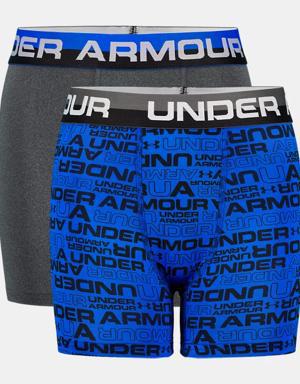 Boys' UA Wordmark Boxerjock® 2-Pack