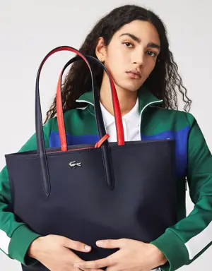 Lacoste Women's Anna Reversible Two-Tone Tote