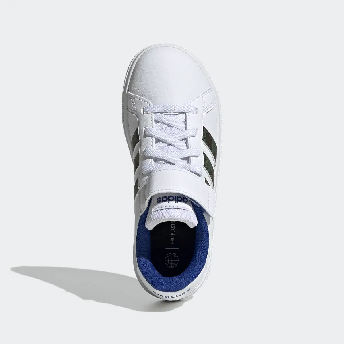Adidas Zapatilla Grand Court Lifestyle Court Elastic Lace and Top Strap. 3