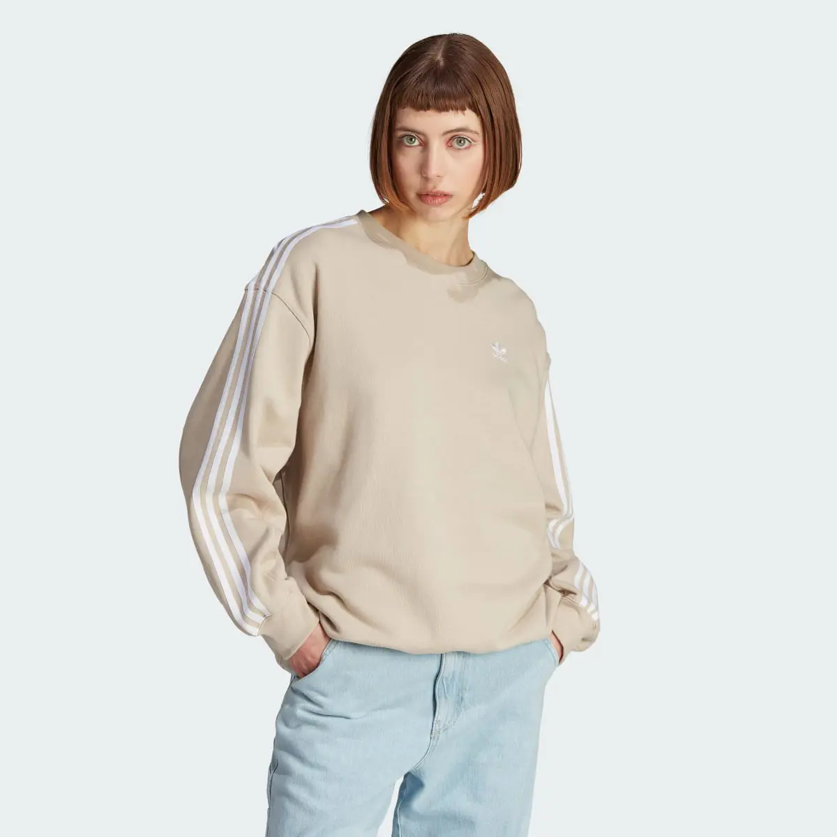 Adidas Adicolor Classics Oversized Sweatshirt. 2