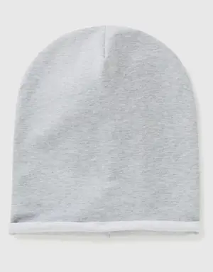 cap in stretch cotton