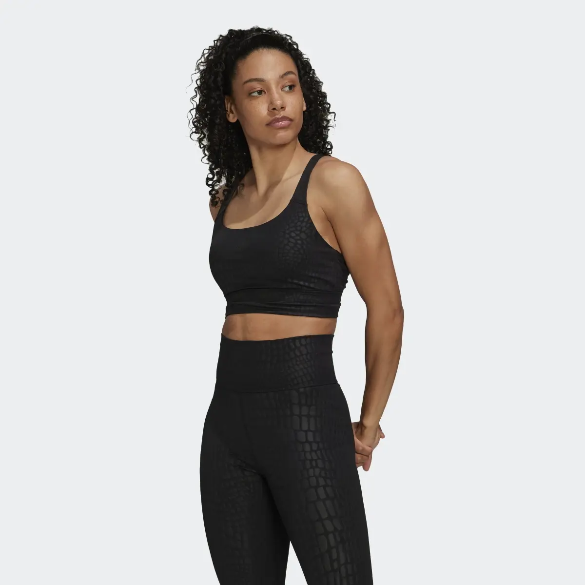 Adidas Brassière Powerimpact Training Longline Maintien moyen. 2