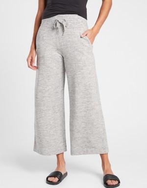 Athleta Balance Wide Crop Pant gray