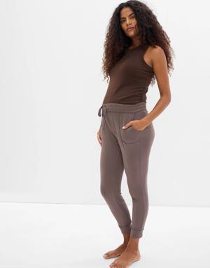 Gap Maternity Modal Joggers brown