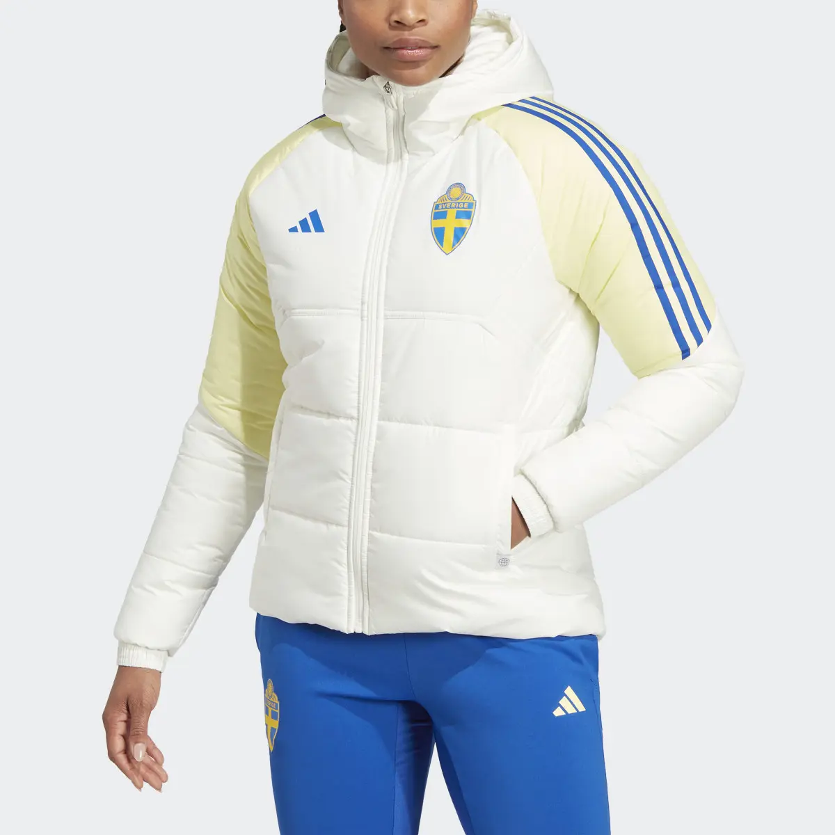 Adidas Sweden Condivo 22 Winter Jacket. 1