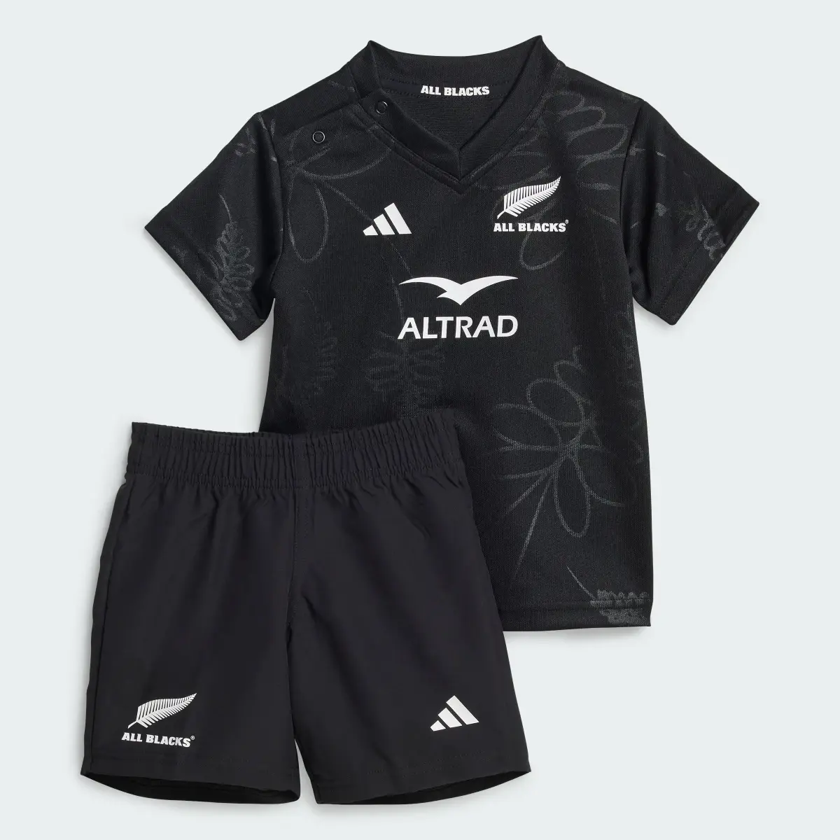 Adidas All Blacks Rugby Home Kit Kids. 2