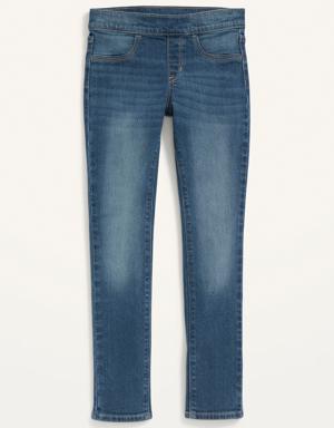 Wow Skinny Pull-On Jeans for Girls blue