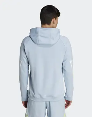 Adidas Train Icons 3-Stripes Training Hoodie. 3 Adidas Train Icons 3-Stripes Training Hoodie. 3