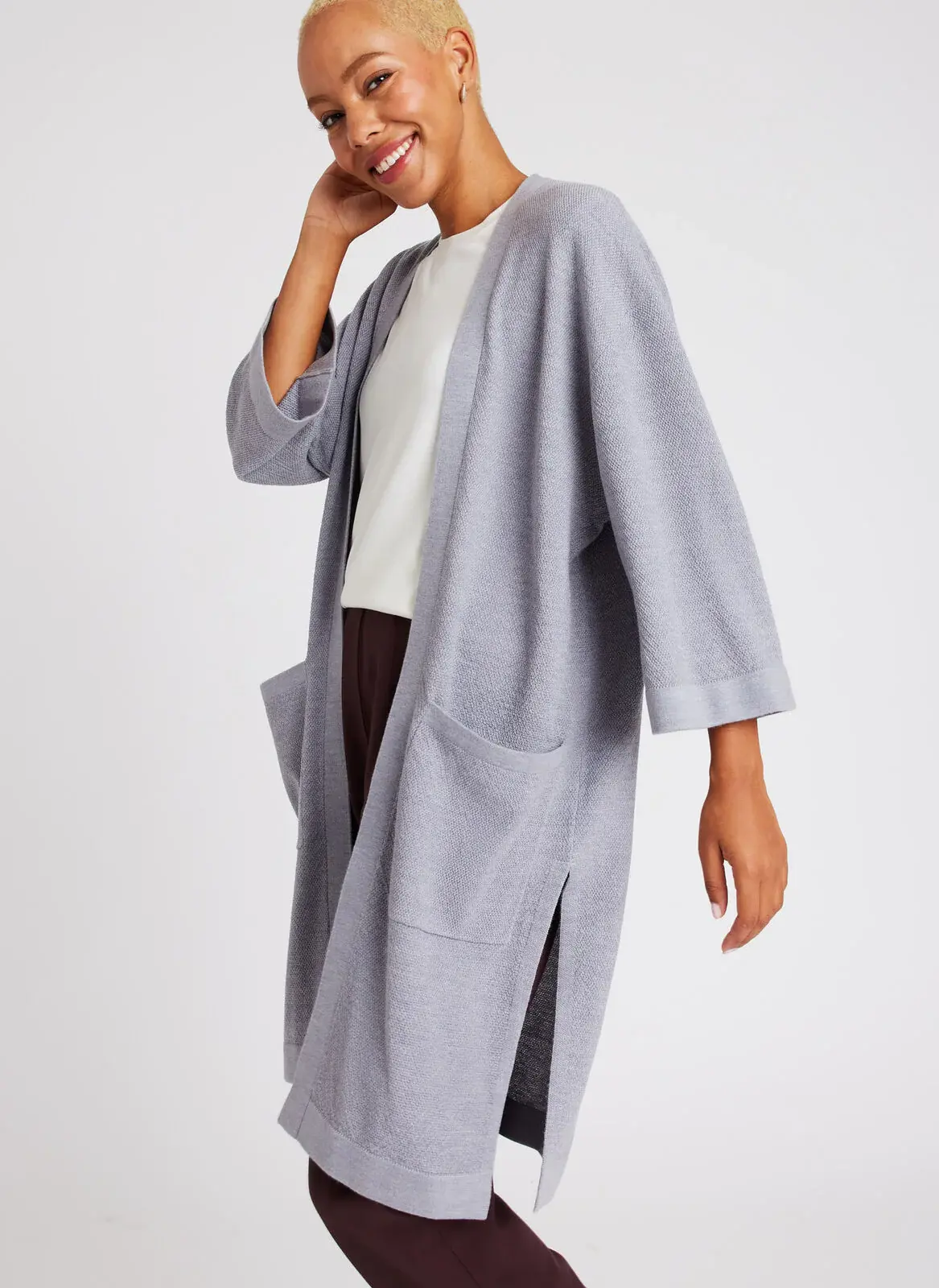 Kit And Ace In the Clouds Wrap Cardigan. 1