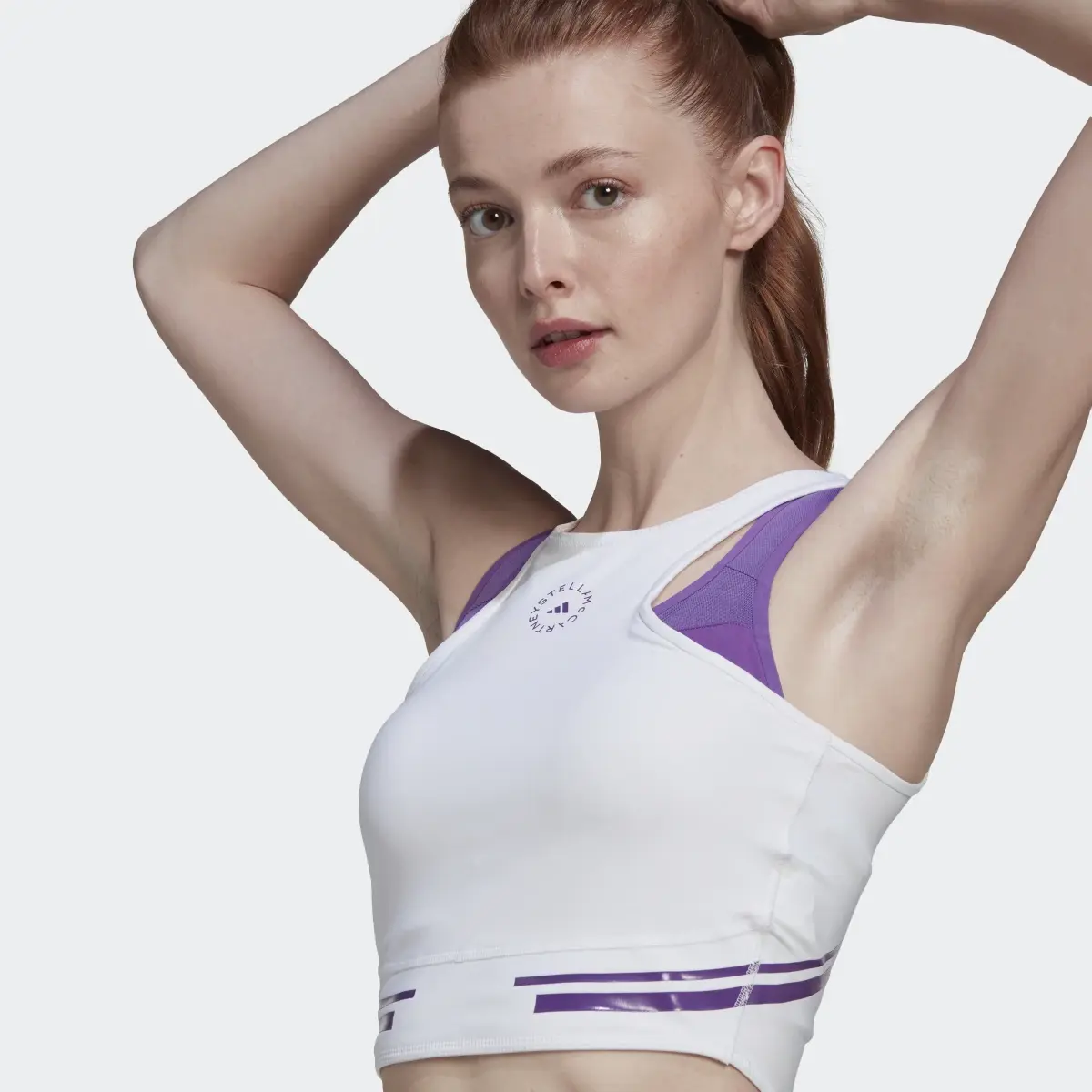 Adidas by Stella McCartney TruePace Running Crop Top. 2