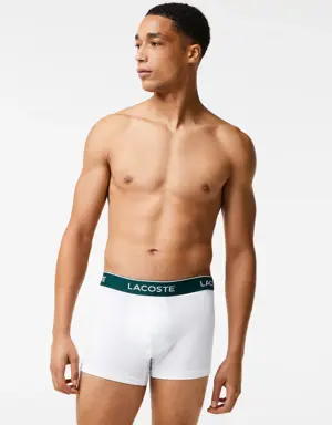 Lacoste Lot de 3 boxers courts casual unis