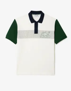 Men’s Lacoste Loose Fit Organic Cotton Polo Shirt