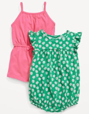 Old Navy 2-Pack Jersey-Knit Romper for Baby white