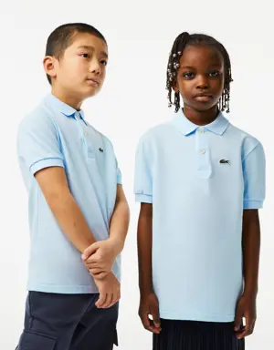 Kids' Lacoste Regular Fit Petit Piqué Polo Shirt