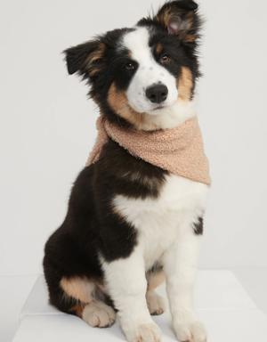 Old Navy Patterned Flannel Bandana for Pets brown