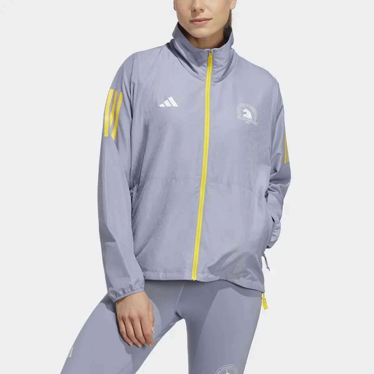 Adidas Boston Marathon® 2023 Celebration Running Jacket. 1