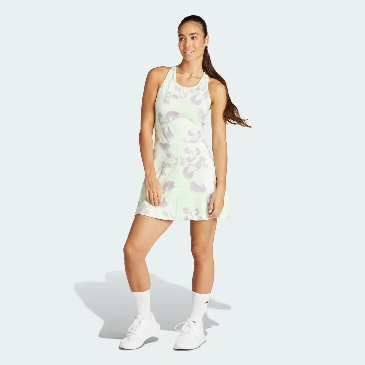 Adidas Vestido Floral Tejido Jersey Estampado. 2