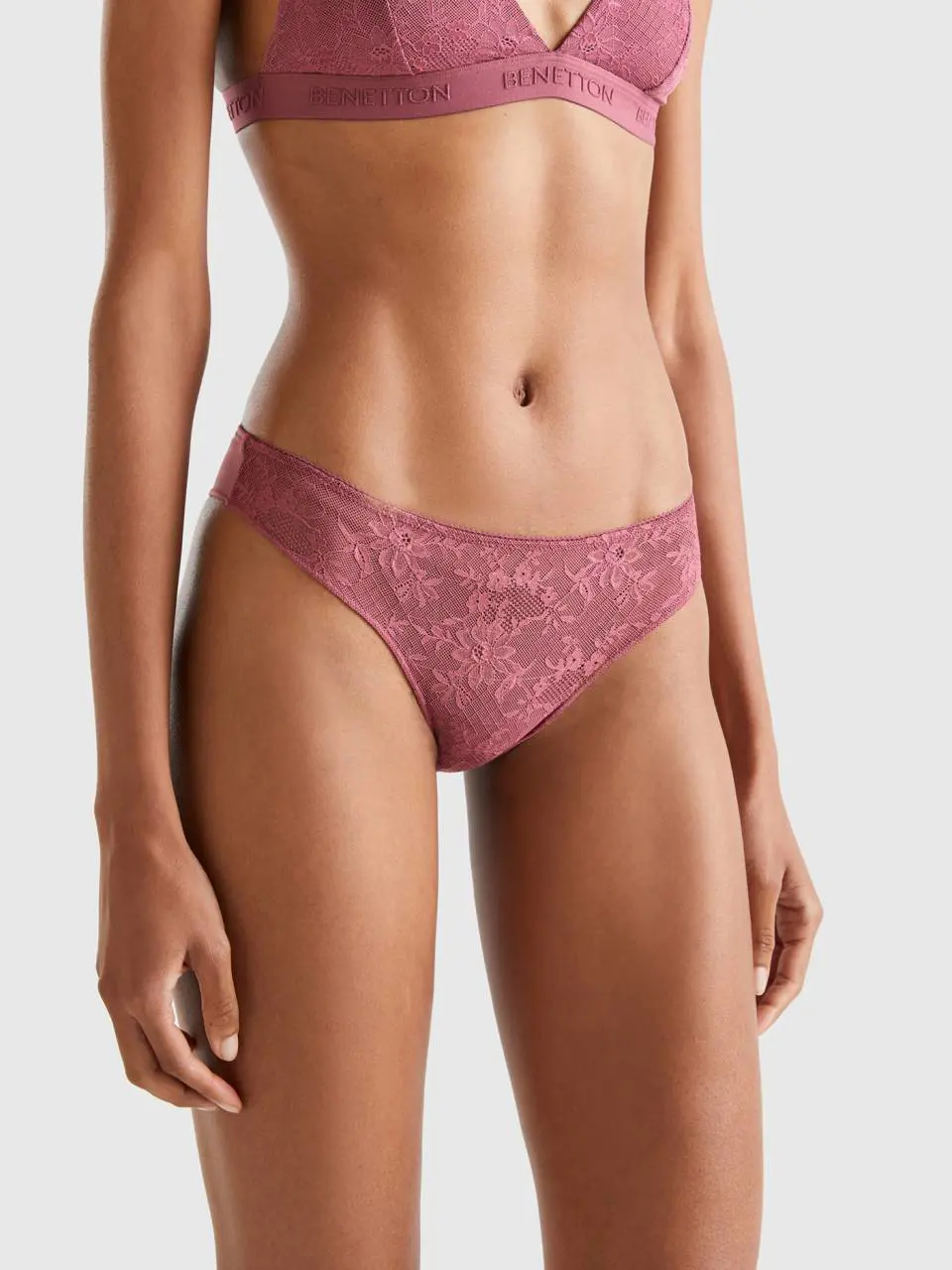 Benetton brazilian underwear in microfiber lace. 1