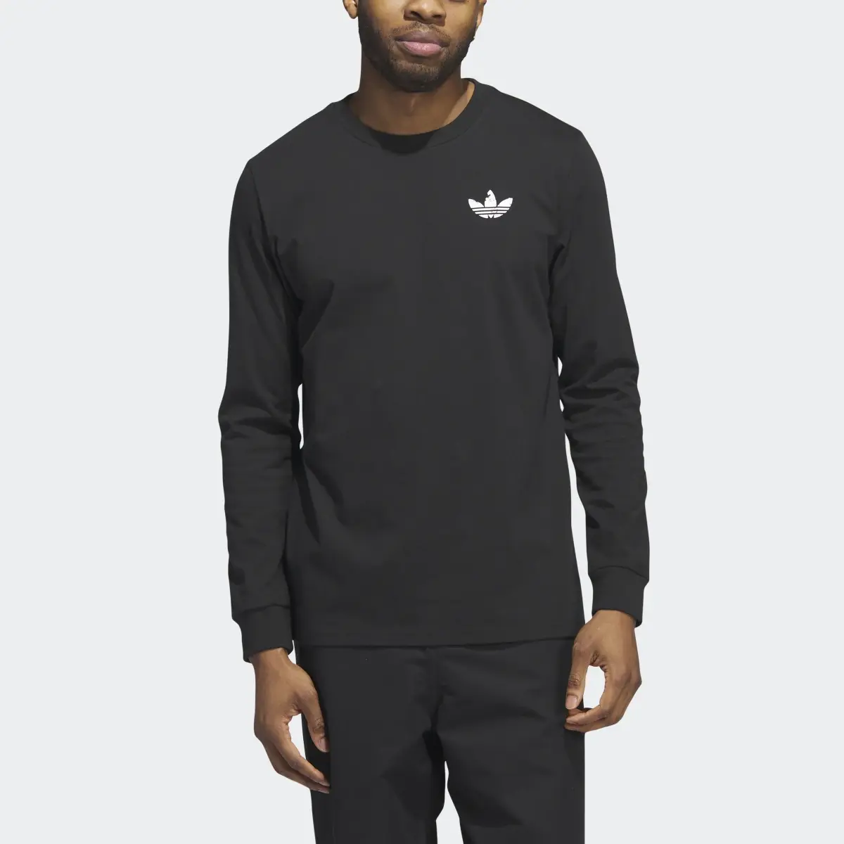 Adidas 4.0 Logo Long Sleeve Tee. 1