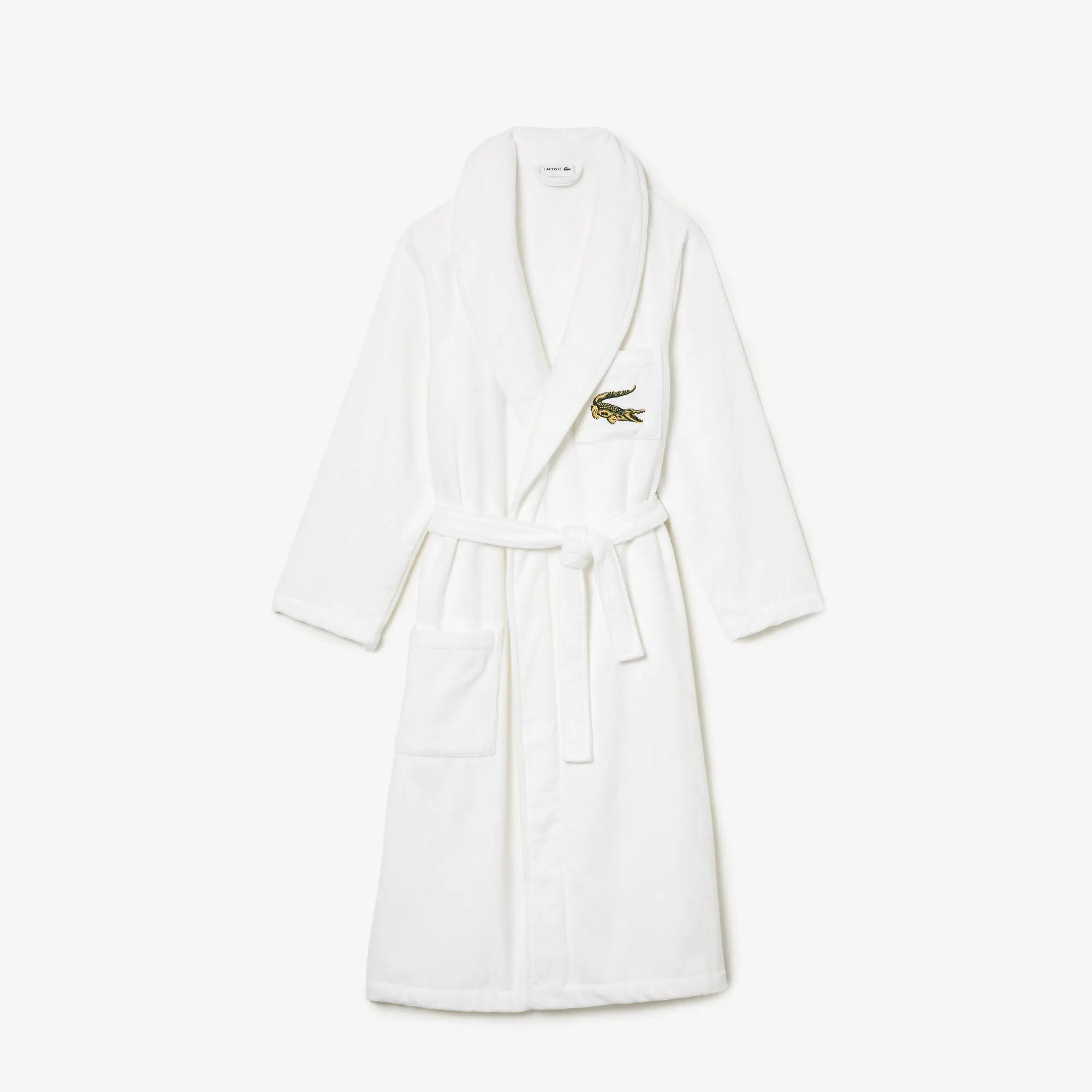 Lacoste Accappatoio unisex L René in velour di spugna. 2 Lacoste Accappatoio unisex L René in velour di spugna. 2