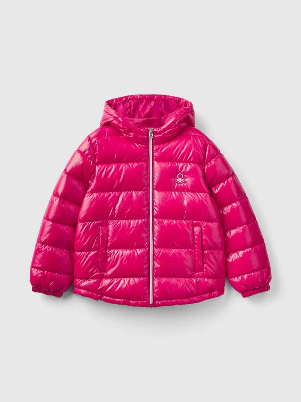 Benetton shiny puffer jacket. 1