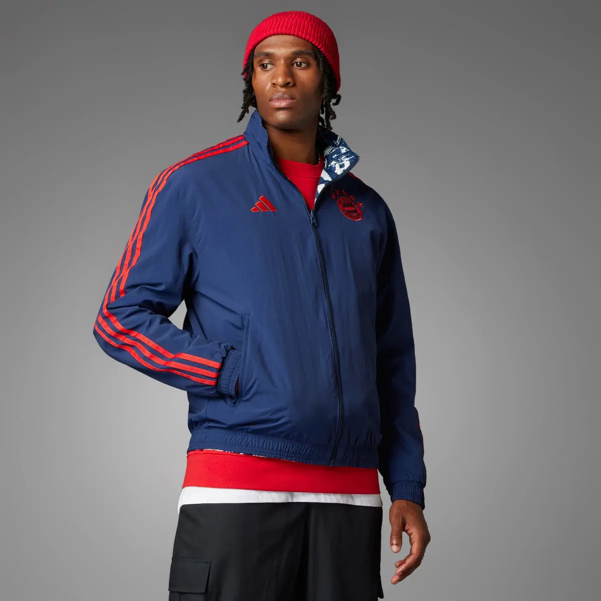 Adidas Chamarra Anthem FC Bayern. 1