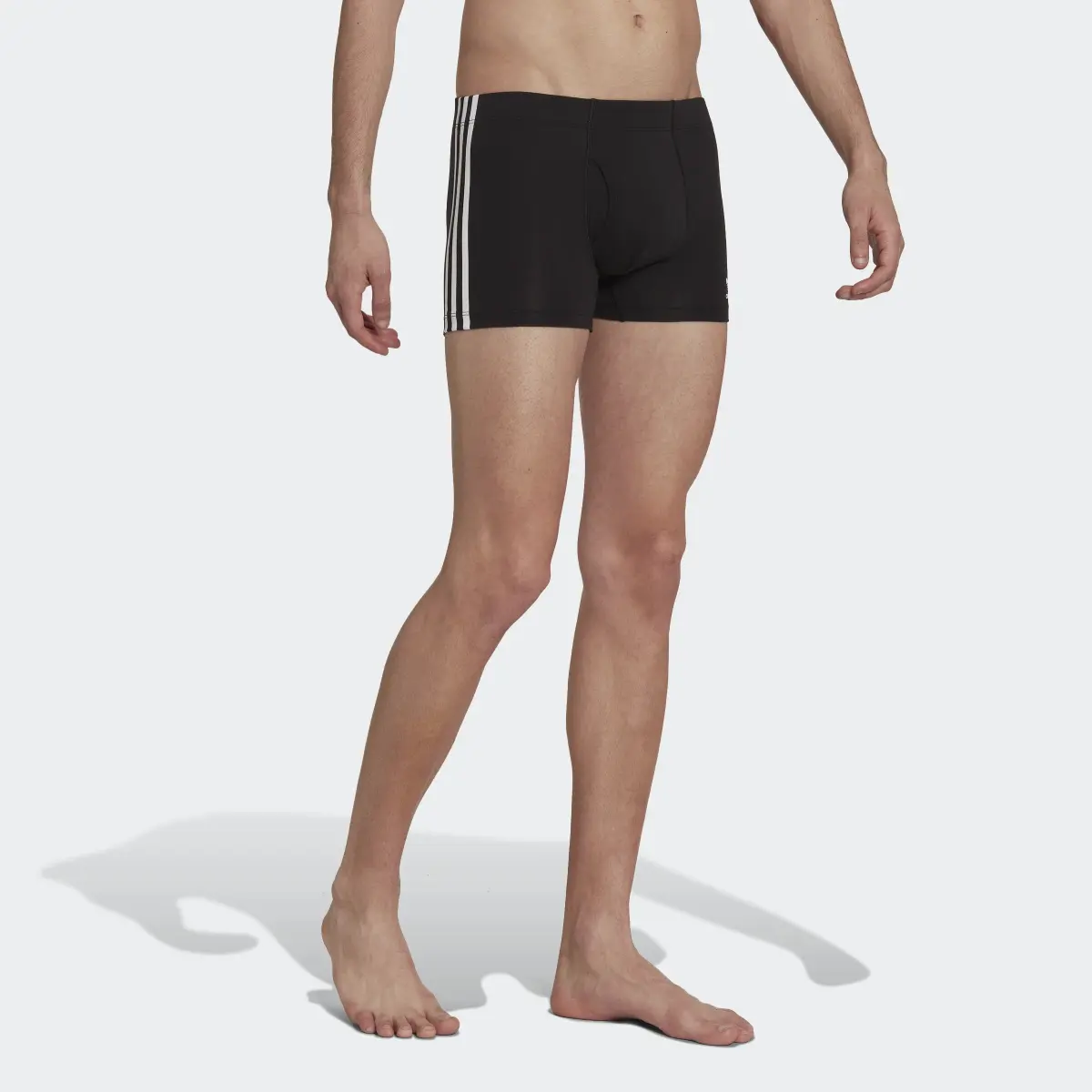 Adidas Comfort Flex Cotton 3-Stripes Trunk Briefs (3 pairs). 3