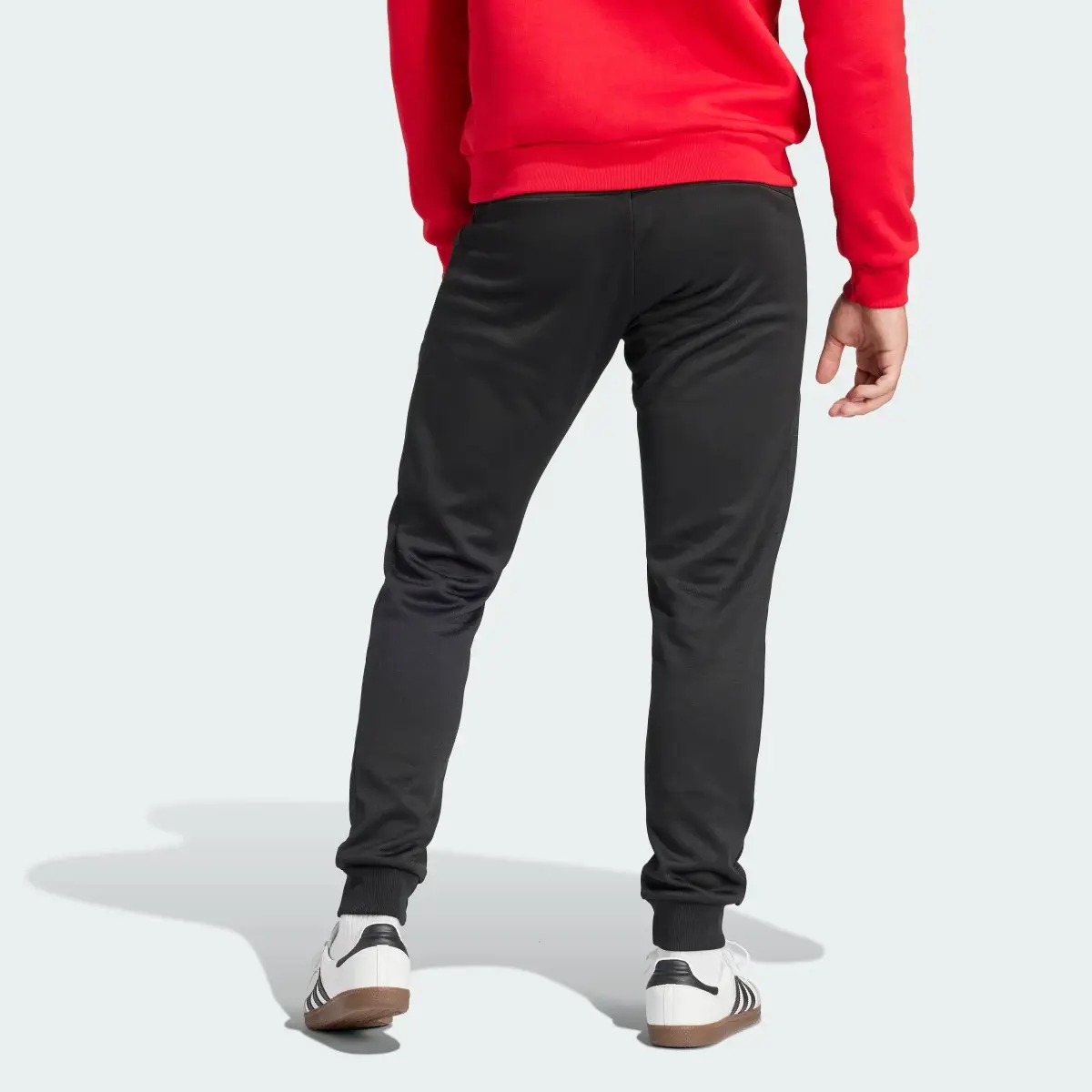 Adidas Manchester United Essentials Trefoil Track Pants. 2