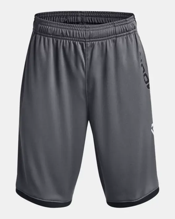 Under Armour Boys' UA Stunt 3.0 Shorts (Extended Size). 1
