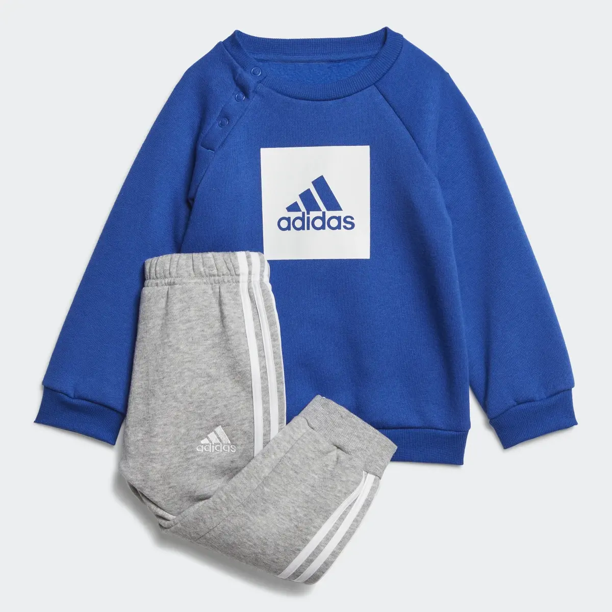 Adidas 3-Stripes Fleece Jogger Set. 1