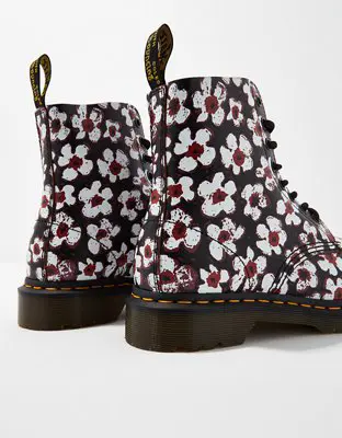 American Eagle Dr. Martens 1460 Pascal Pansy Fayre Boot. 2