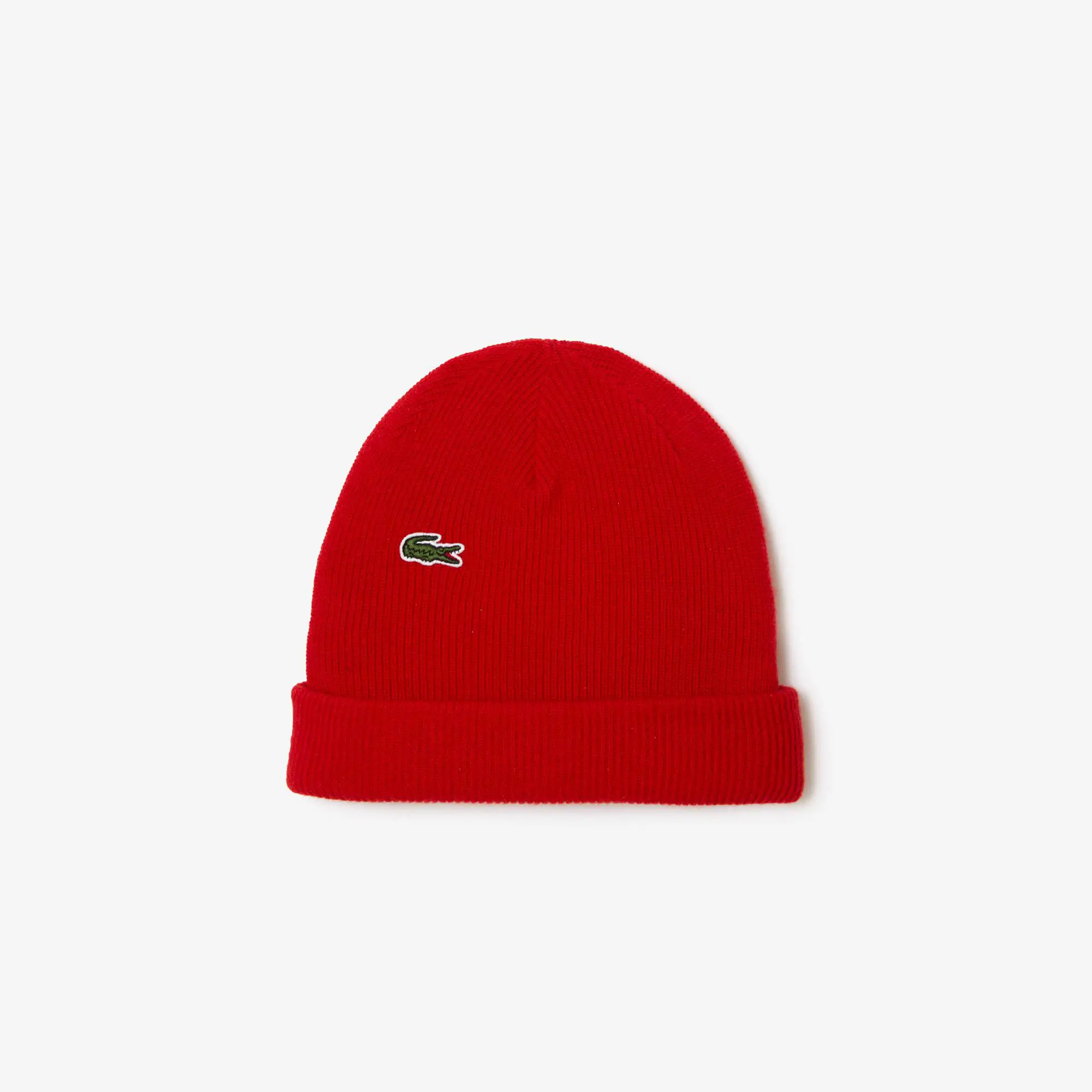 Lacoste Gorro de lã canelada Lacoste unissexo. 1