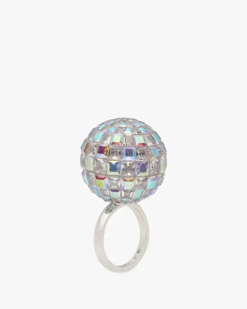 Kate Spade Beaming Bright Disco Ball Ring. 1